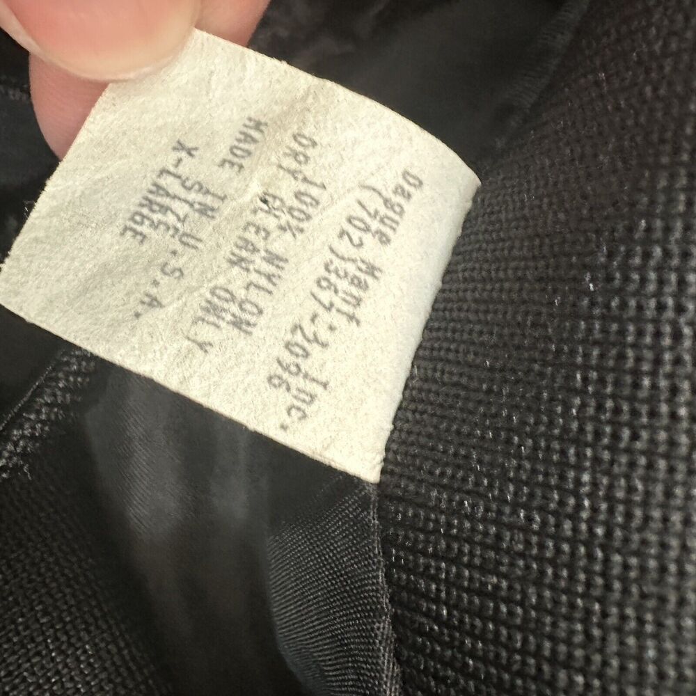 Vintage Four Queens Las Vegas Hotel Casino Women's Black Jacket Size XL W/ Flaws - Picture 10 of 11